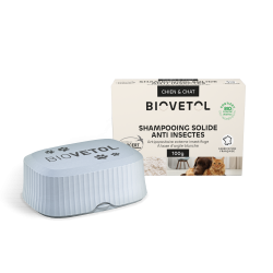 Shampooing solide anti-insectes BIOVETOL