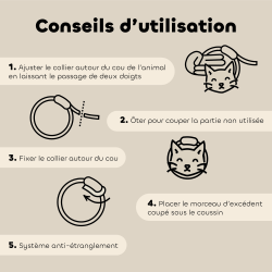 6 Colliers insectifuges - Chat