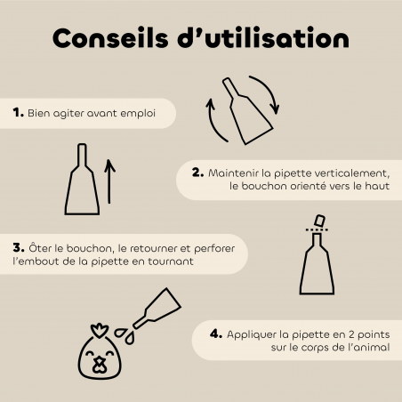 Pipettes Anti-Poux et Anti-Acariens pour Poules – Format économique conseils d'utilisation