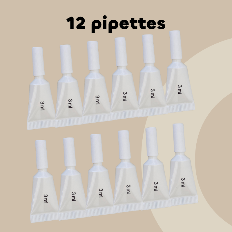 12 Pipettes insectifuges - Moyen Chien Bio