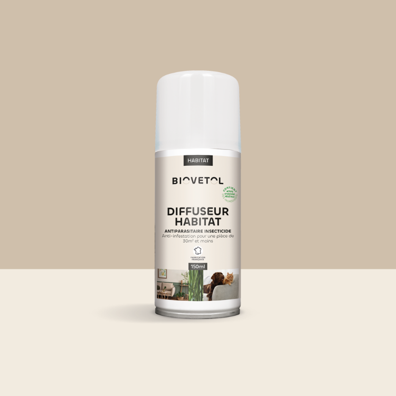 Diffuseur Habitat anti-puces et anti-parasites 150ml