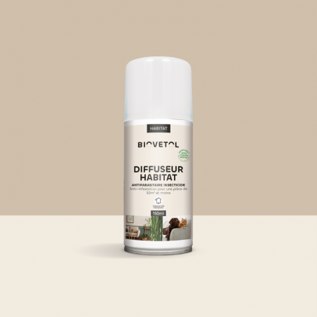 Diffuseur Habitat anti-puces et anti-parasites 150ml