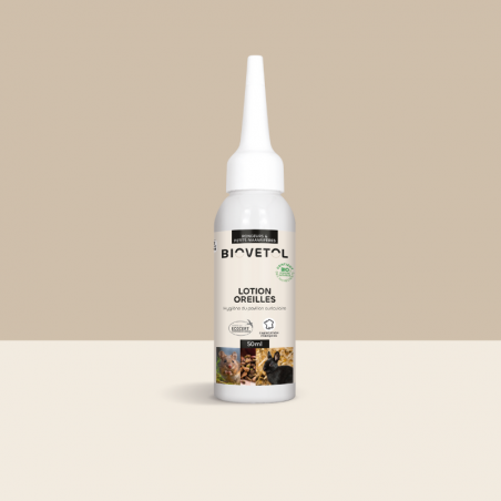 Lotion Nettoyante pour les Oreilles des Rongeurs et Petits Mammifères bio