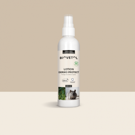 Lotion Dermo’Protect – Soin de la Peau des Rongeurs et Petits Mammifères bio