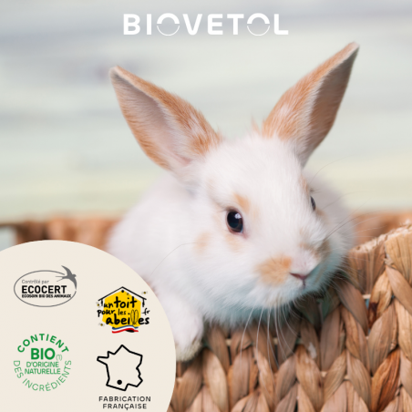 Mousse lavante pelage rongeurs et petits mammifères bio engagement