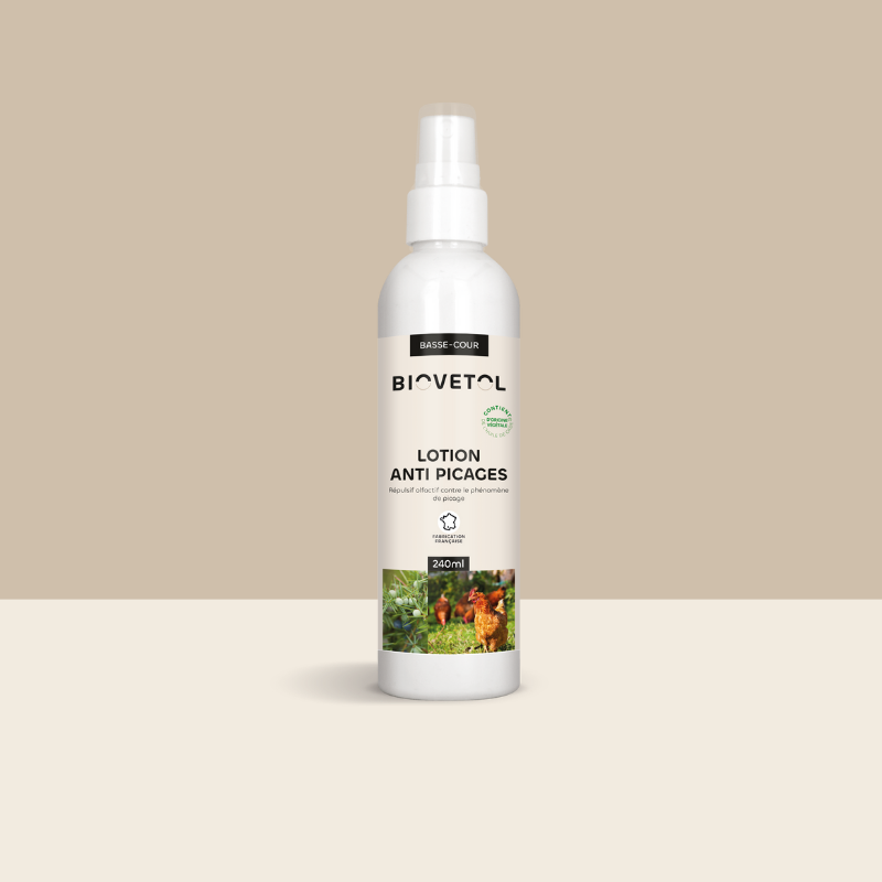 Lotion Anti-Picage pour Poules