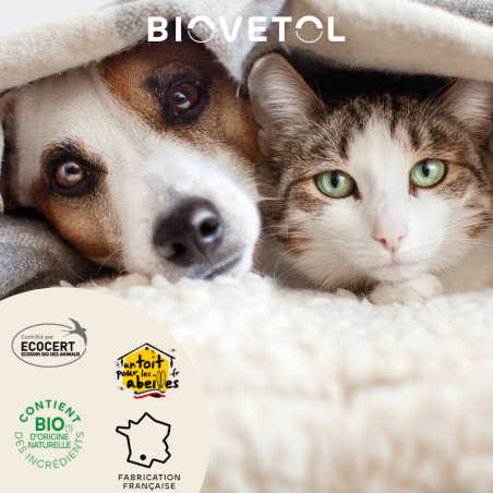Mousse Lavante pour Chien et Chat – Shampooing Sec Sans Rinçage bio engagement