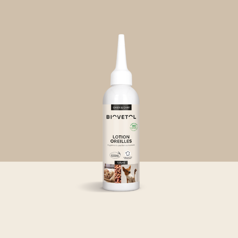 Lotion Nettoyante pour les Oreilles Chien et Chat