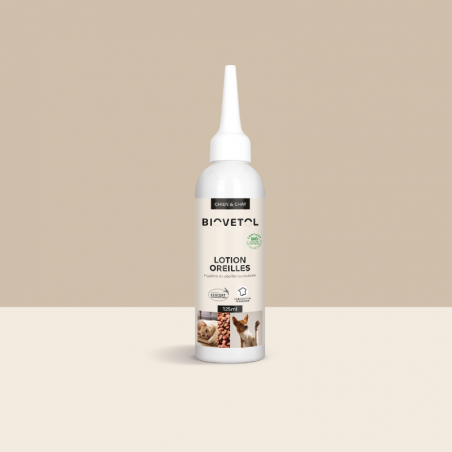 Lotion Nettoyante pour les Oreilles Chien et Chat