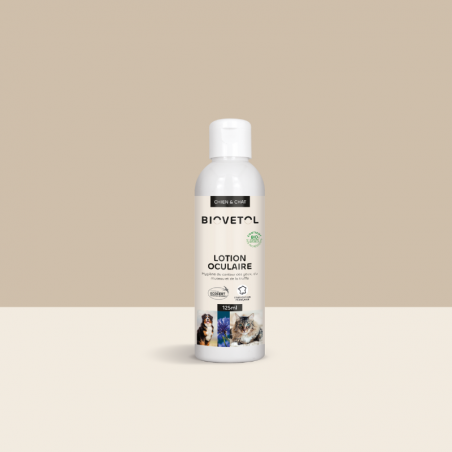Lotion Nettoyante Contour des Yeux pour Chien et Chat