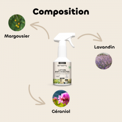 Lotion anti insectes bio