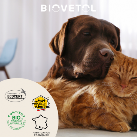 Baume Apaisant pour Chien et Chat bio – Peau irritée et démangeaisons engagement