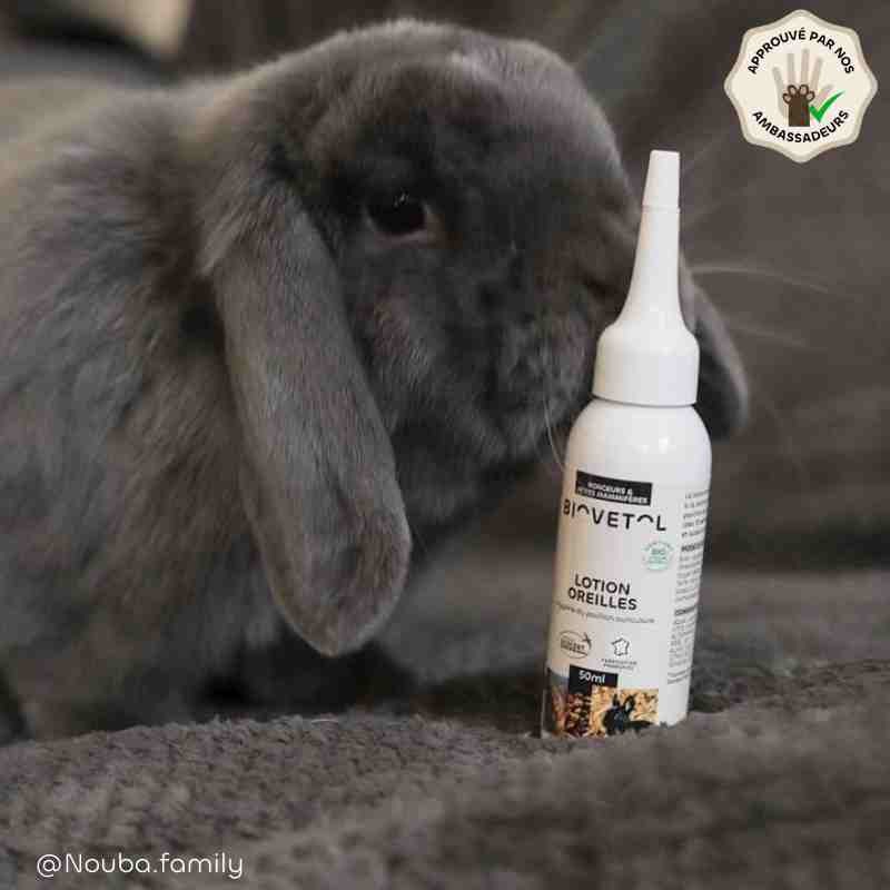 Lotion Nettoyante pour les Oreilles des Rongeurs et Petits Mammifères bio produit