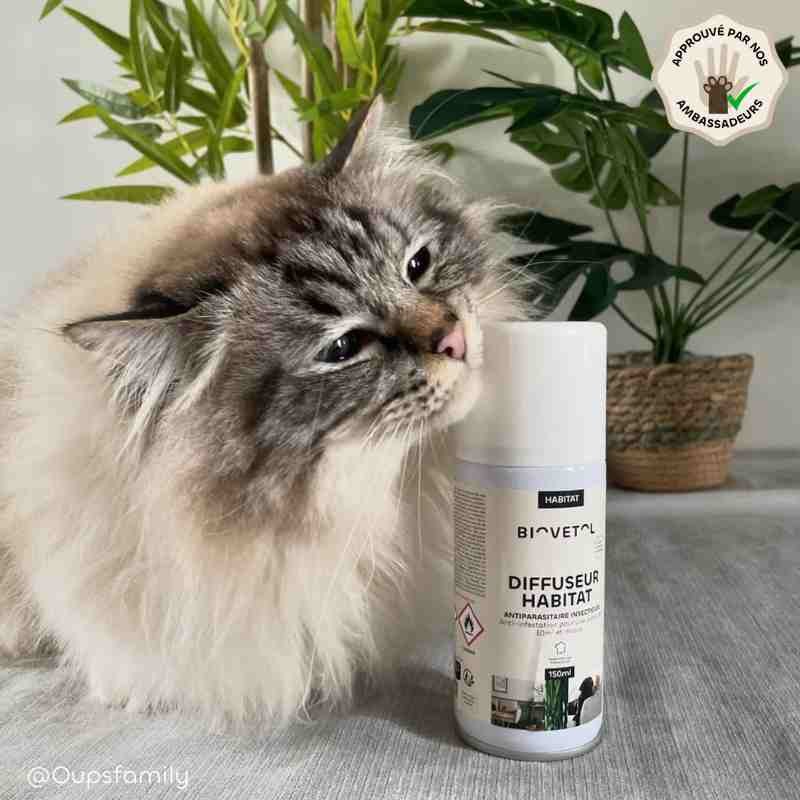 Diffuseur Habitat anti-puces et anti-parasites ambassadeur