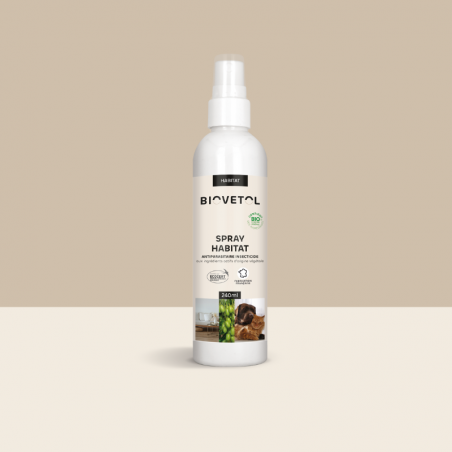 Spray Habitat anti-parasites pour la maison bio 240