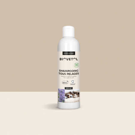 Shampooing Tous Pelages pour Chien et Chat bio