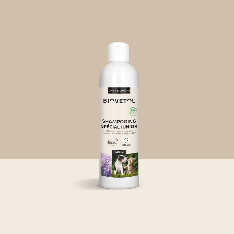 Shampooing Chiot et Chaton – Spéciale Junior bio