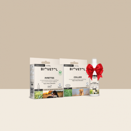 Pack Antiparasitaire Grand Chien – 3 Produits Anti-Insectes