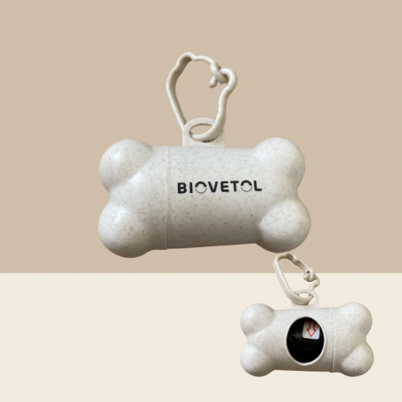 Distributeur de sacs pour déjections canines