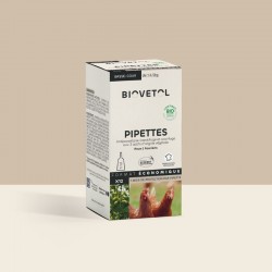 Biovetol 3 x Pipettes insectifuges - Basse-cour 2