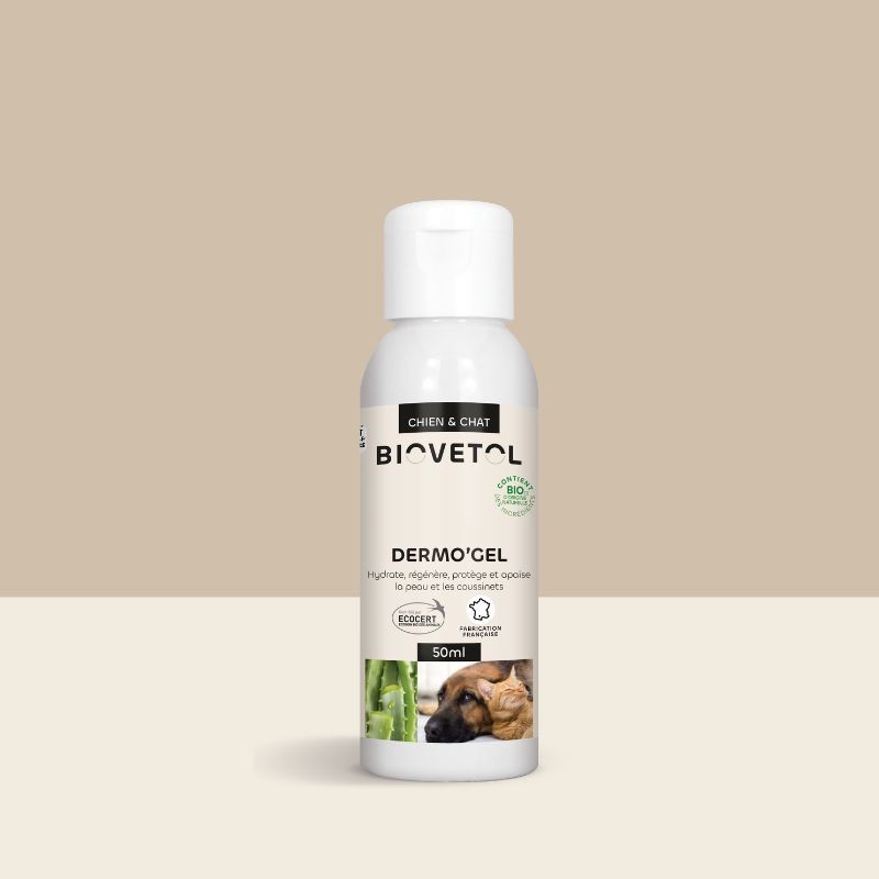 Biovetol Dermo'Gel pour chien et chat