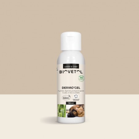 Biovetol Dermo'Gel pour chien et chat