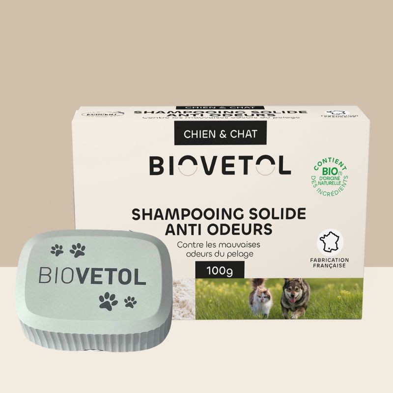 Pack Shampooing Solide Anti-Odeurs et sa boite