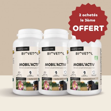 Biovetol Probiotiques bio REGUL’TRANSIT chien -10kg