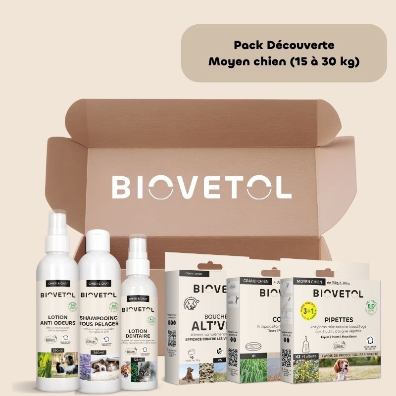 Kit Chiot, Biovetol, produits bio