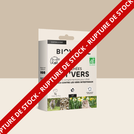 Bouchées ALT'VERS Chat Bio - rupture de stock