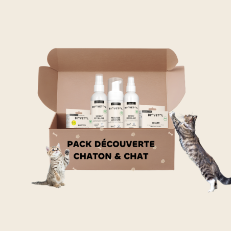 Coffret Chaton & Chat BIOVETOL – Kit de Soins et d’Hygiène produit