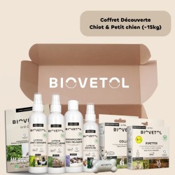 Coffret Chiot & Petit Chien BIOVETOL – Kit de Soins et d’Hygiène