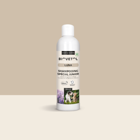 Shampooing Junior Personnalisé Chiot & Chaton BIO | BIOVETOL
