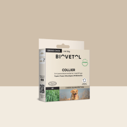 Collier anti-insectes grand chien | Biovetol