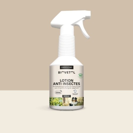Lotion anti-insectes chien & chat | Biovetol