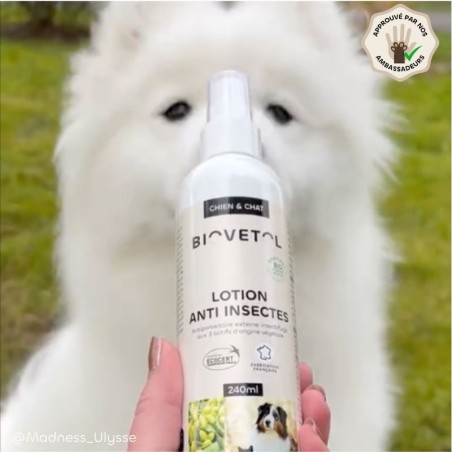 Biovetol recharge Lotion anti insectes