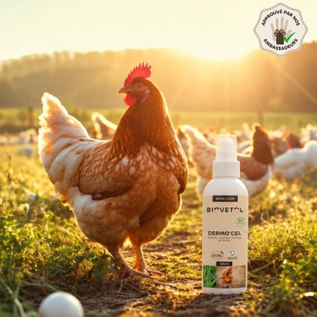 Dermo’Gel Basse-Cour – Gel Hydratant et Apaisant pour la Peau bio produit