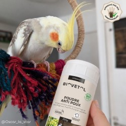Poudre Anti-Poux et Anti-Acariens Oiseaux bio 2