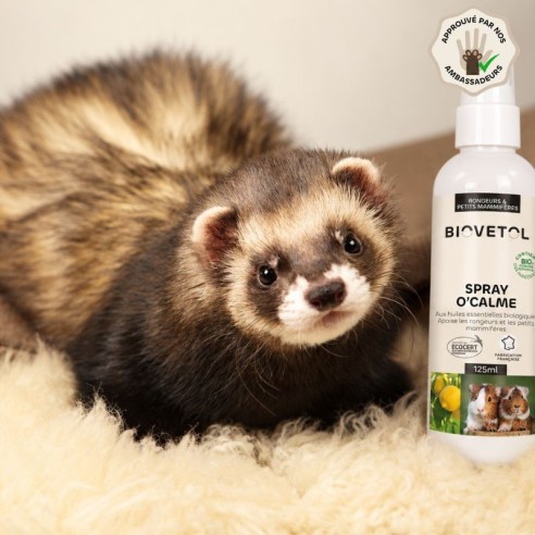 Spray O’Calme Rongeurs et Petits Mammifères bio produit