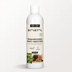 Shampooing anti insectes bio pour chien et chat
