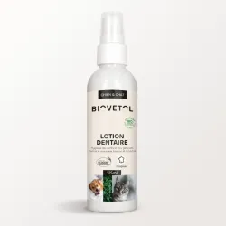 Lotion Dentaire pour Chien et Chat – Anti-tartre et mauvaise haleine bio