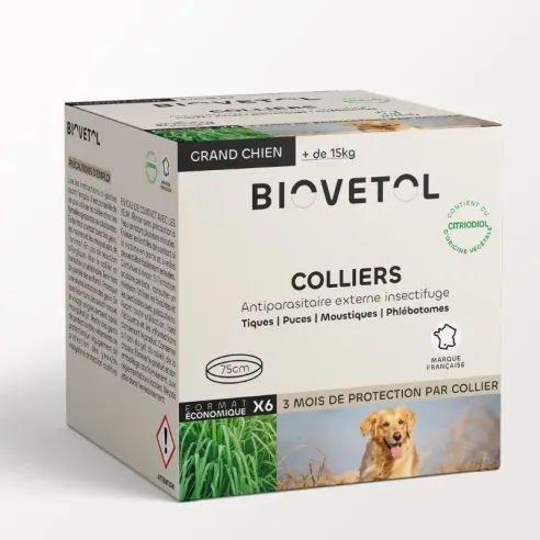 Collier insectifuge - Grand Chien