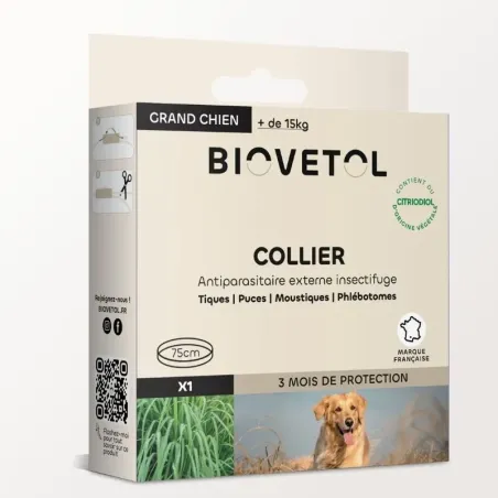 Collier insectifuge - Grand Chien