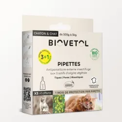 Pipettes insectifuges - Chat / Chaton