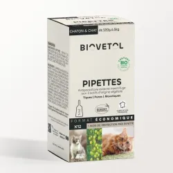 Pipettes anti-insectes pour chat et chaton bio x3 2