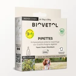 Pipettes insectifuges - Moyen Chien