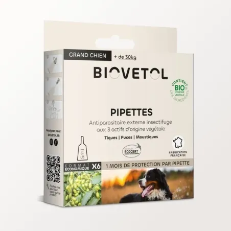Pipettes insectifuges - Grand Chien