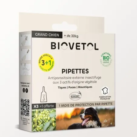 Pipettes insectifuges - Grand Chien