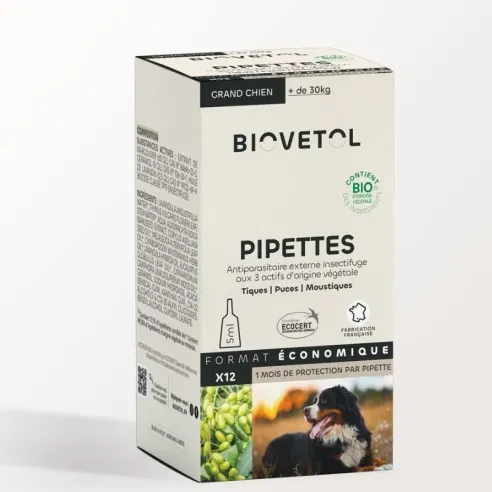 Pipettes insectifuges - Grand Chien