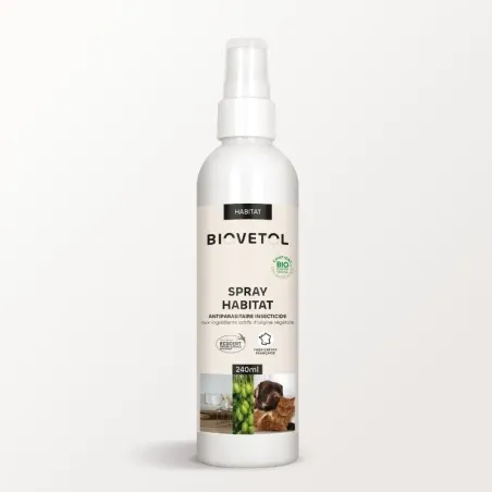 Spray Habitat anti-parasites pour la maison bio 240